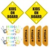 2PCS Baby on Board Sign for Car, 12.5cm, 2PCS Baby
