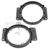 tomzz Audio 2854-007 Speaker Rings Adapter Brackets Compatible with Suzuki