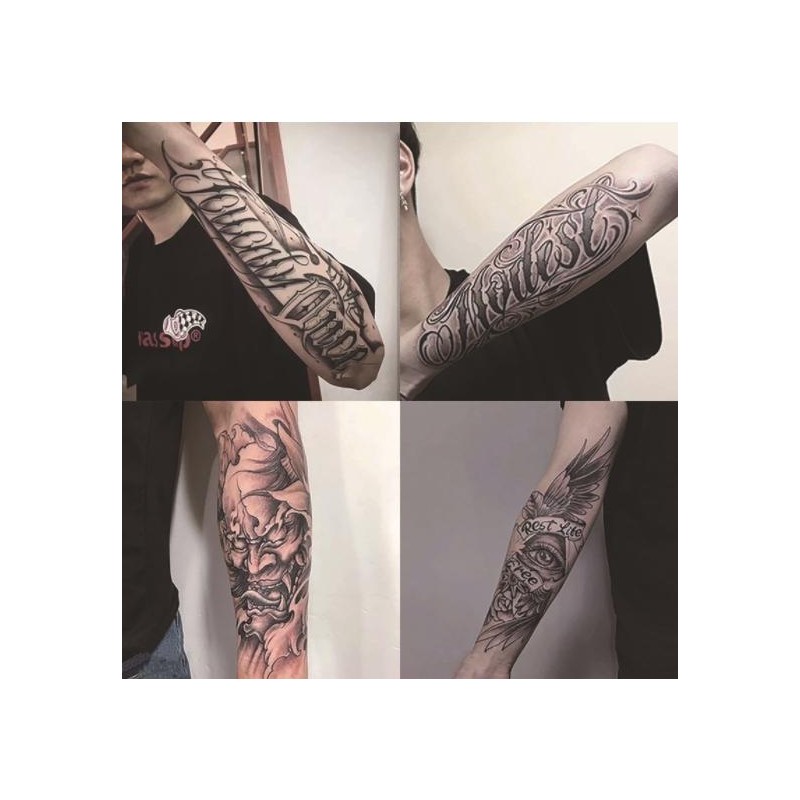 Dramatic Full Arm Tattoo Sleeves – Long-Lasting, Waterproof, and Edgy