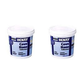 Henry, WW Company 12109 QT #440 Cove Adhesive, Beige (Two Pack)