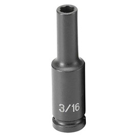 Grey Pneumatic Corp - Soc 3/16 1/4D Imp 6Pt Dp (906DS)