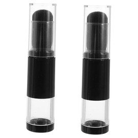 Baluue Pcs Travel Makeup Brush Set Refillable Powder Brush for Foundation Loose Powder Blush Compact Portable Makeup Supplies