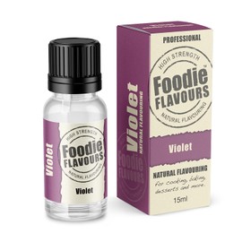 Violet Natural Food Flavouring 15ml - Foodie Flavours