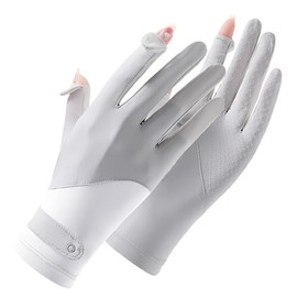 Women Sun Protection Gloves Full Finger Touchscreen Non Slip Gloves Summer Outdoor Gloves for Driving Cyling Riding