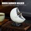 Moon Incense Burner Holder Creative Crescent Moon Shaped Incense Stick