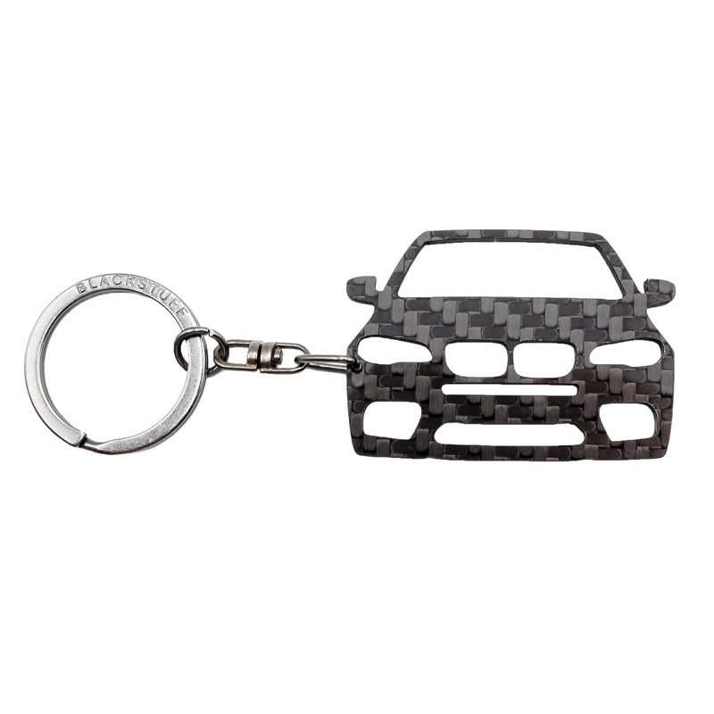 BlackStuff Carbon Fibre Keyring Compatible with X5 M X6 M