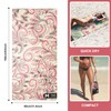 EMPULSE Sand-Free Beach Towel |Ultra-Absorbent & Quick-Drying | Premium Waffle