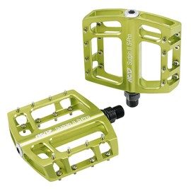 NC-17 Sudpin II Pro CNC Bike MTB Mountain Bike BMX 12 mm Bushing and Ball Bearing/Cr-Mo Axle/Platform Pedals Colour Silver, Unisex, NC-17 Sudpin II S-Pro CNC Plattform Pedale / Fahrrad Pedale MTB / Mountainbike Pedal / BMX Pedal / 12mm Bushing und Kugell