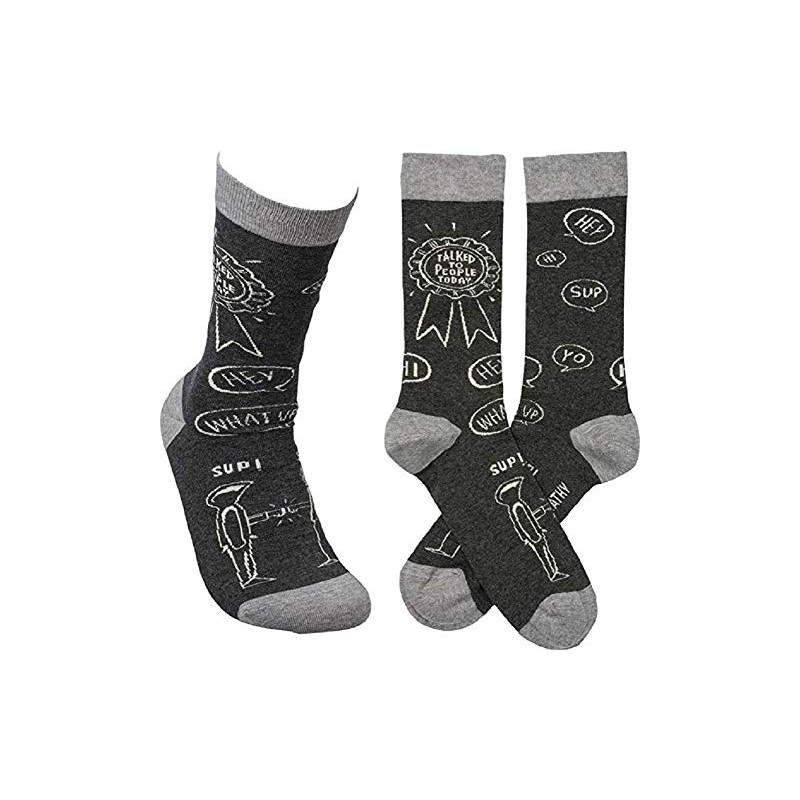 Primitives By Kathy Socks Talked To People Today