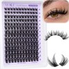 ALICE Lash Clusters Wispy Eyelash Clusters 168pcs 10-18mm Cluster Eyelash