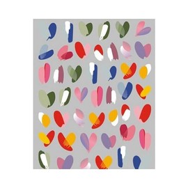 Happy Daisy Emoticons Flower Painting Polka Dots Extra Thin Nail Sticker R353 Nail Wraps Art Stickers Manicure Supplies for Women for Home Nails Full Long Lasting Easy Apply and Remove