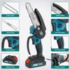 SENDRY Mini Chainsaw 6-Inch, Powerful Cordless Rechargeable Handheld Small Electric