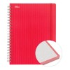 Cuaderno Profesional Arcoíris 100h Pasta Dura 6 Pzas
