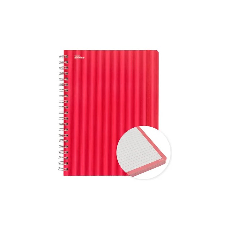 Cuaderno Profesional Arcoíris 100h Pasta Dura 6 Pzas