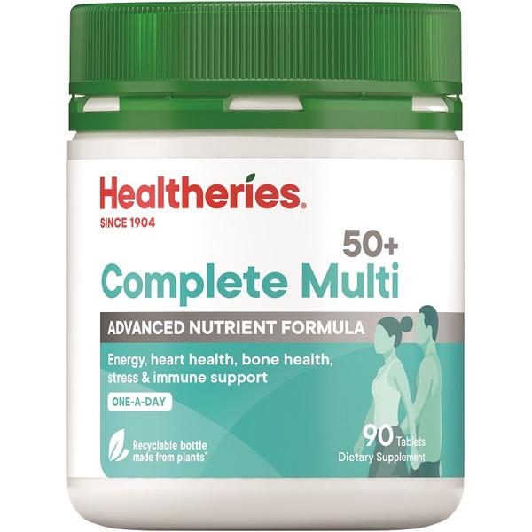 Healtheries Complete Multi 50+ Tablets 90