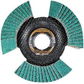 Flap Disc Clear LSZF 60G 115mm Sanding Disc Fan Tools 1 Piece - LSZ FS Vision K60