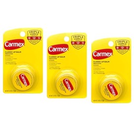 Carmex Classic bálsamo labial medicado, 2 onzas (paquete de 3)