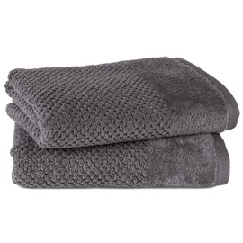 Pure Label Hand Towel, Pack of 4, 50 x 100 cm, 100% Cotton, Turquoise