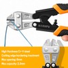 BOENFU Mini Bolt Cutters, Heavy Duty Wire Cutters, 8 inch