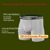 SUMABA Mens Underwear Moisture Wicking Long Leg Bamboo Viscose Boxer