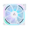 GAME FACTOR FG500-WH Ventilador Modular Gamer ARGB Micro-Controlador 120mm 1900