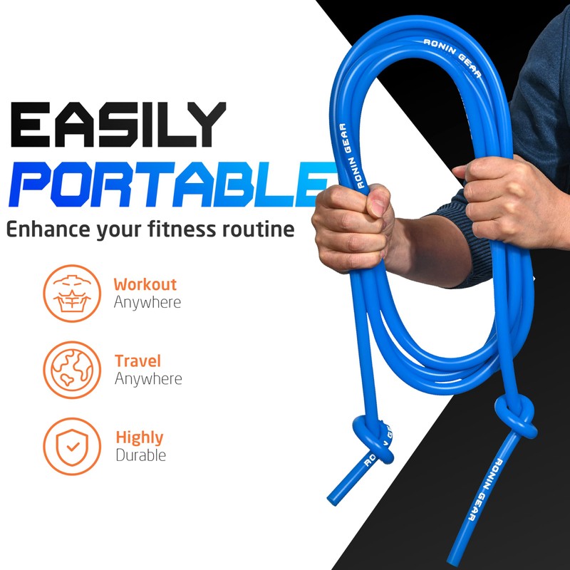 Ronin Gear Resistance Bands - 88 lbs Resistance - Orange