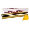 ORACAL 351 Mirror Gold Chrome Vinyl 12" x 24" Wrap Roll for Cricut, Silhouette & Cameo Including Hard Yellow Detailer Squeegee (1 roll)