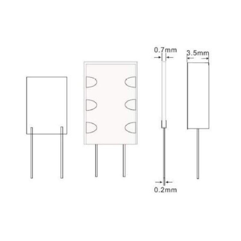 Ren He HR202L Moisture Sensitive Resistance Humidity Sensor HR202 Humidity