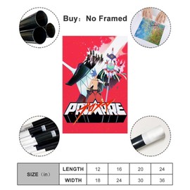XMCKA Anime Promare Poster Decorative Painting Canvas Bed Room Art Living Room Decor Modern Aesthetic Poster 12x18inch(30x45cm) Unframe-style-7