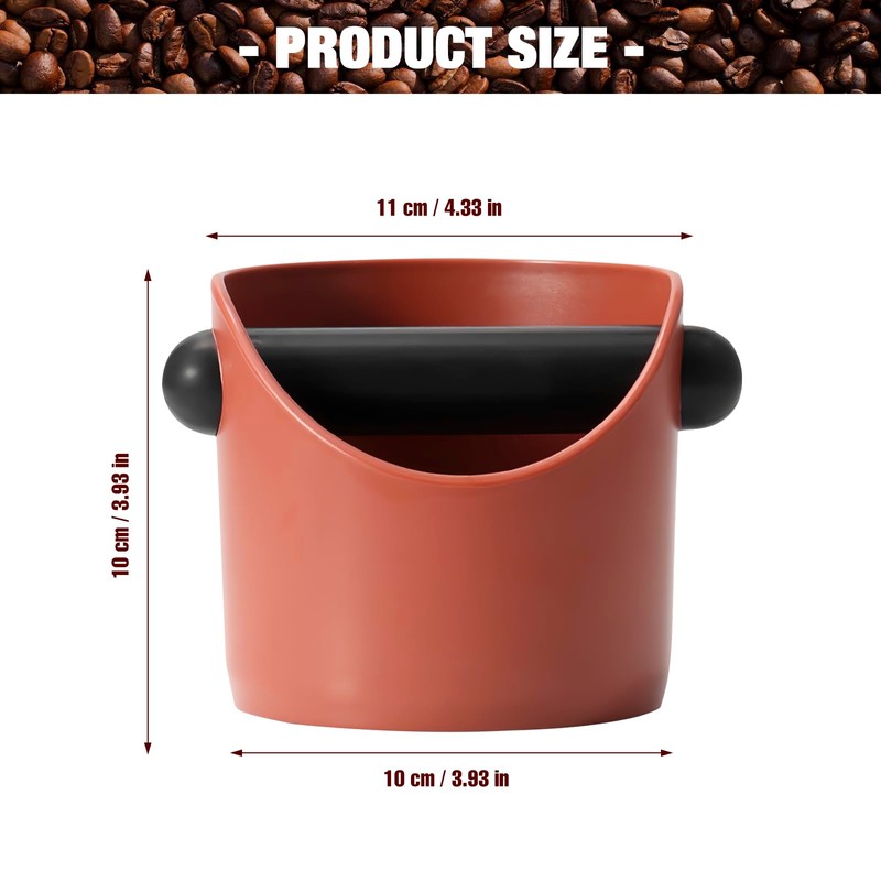 Coffee Knock Box - 0.45L Coffee Grounds Knock Box with