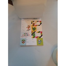 Celebrate It Christmas Gift Tags Stickers Present Tag Set 120 Pc NEW