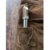 Hirschhorn Lederhosen Hip Flask "Bavarian Crests"