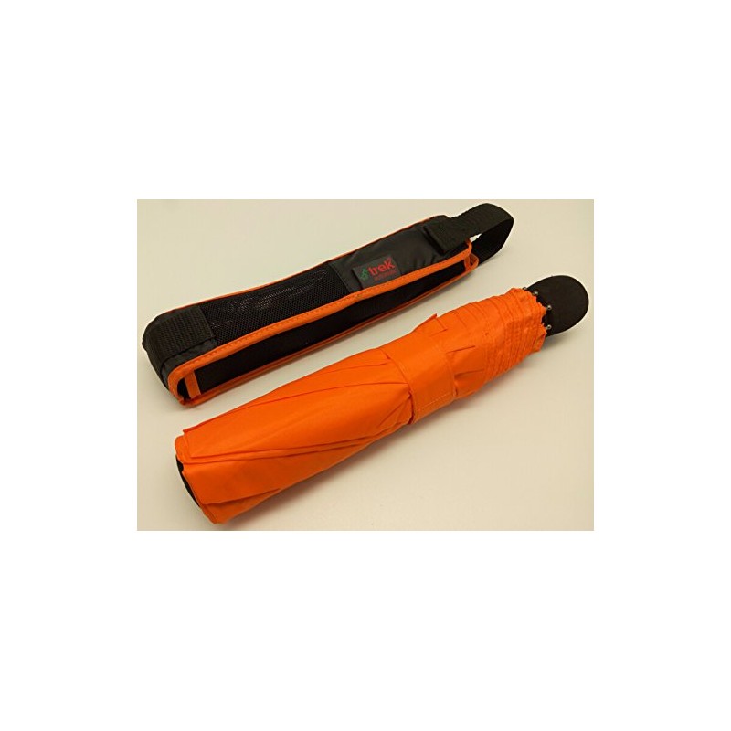 EuroSchirm Light Trek Autom Umbrella Orange One Size, orange, umbrellae