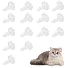 Pet Feeding Bottle Nipples for Cats and Dogs Puppy Cat Milk Bottle Accessories [15 Pack] Puppy Feeder Throw Feeder Kitten Puppy Water Feeder Dog Cat Hydration Infuser