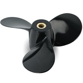 QIKIRUO 7 1/2 x 7 Propeller OEM:58110-91JN0-019 fit Suzuki 4-6HP DF4, DF5, DF6,10 Spline Tooth,RH（7 1/2 x 7 ）