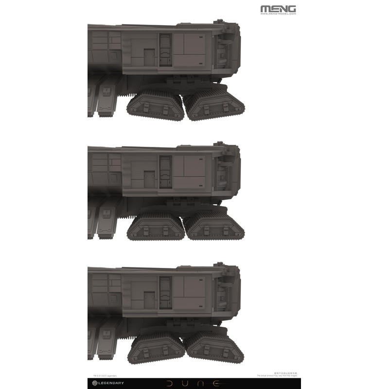 Monmodel Dune MMMS013 Sand Planet Spice Harvester, Non-scale, Total Length