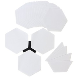 RSPRO Deck Pad for Supboard, Hexattract, Board Grip, Clear