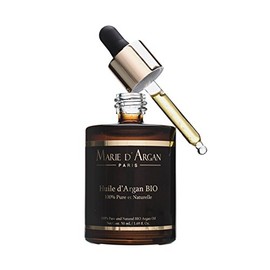 Aceite De Argán 100% Puro | Aceite para Cabello Barba y Pestañas Natural Orgánico | Repara Uñas Quebradizas Y Puntas Abiertas | Marie d'Argan