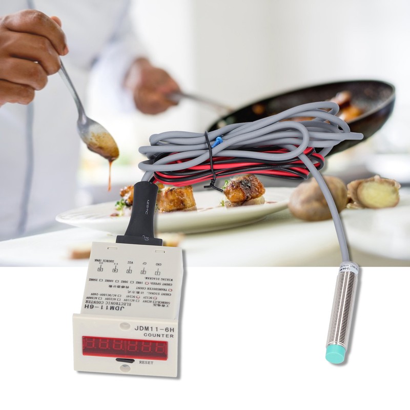 BERM Digital Electronic Counter for Metal Objects Contact Induction Panel