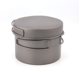 TOAKS Titanium Pot with Pan, 1300 ml