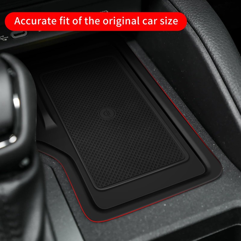 Central Console Wireless Charger Pad for 2024 2025 Toyota Land