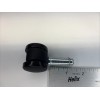 SHEPHERD CASTER Nylon Swivel Stem Rolling Casters 1.25" Wheels New