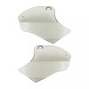 YHMTIVTU Saddle Smoke Heat Shield Air Deflectors For Harley Softail