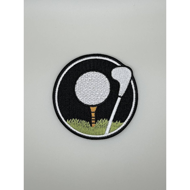 3.5" Golf Iron on Patch - Versatile Iron On Patches