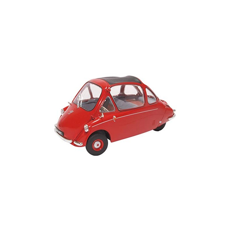 Oxford Diecast Heinkel Kabine Spartan rot Druckguss Modell 1:18 Maßstab