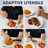 Adaptive Utensils, HOMOMSAE Weighted Special Supplies Spoon Fork Set with