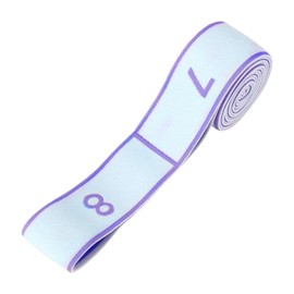 Stretch Band, 8 Levels, Pilates Band, Fitness Band, Yoga, Home Workout, Training Tube, Perfect for Strength Training and Rehabilitation - For Men and Women (8 Levels)