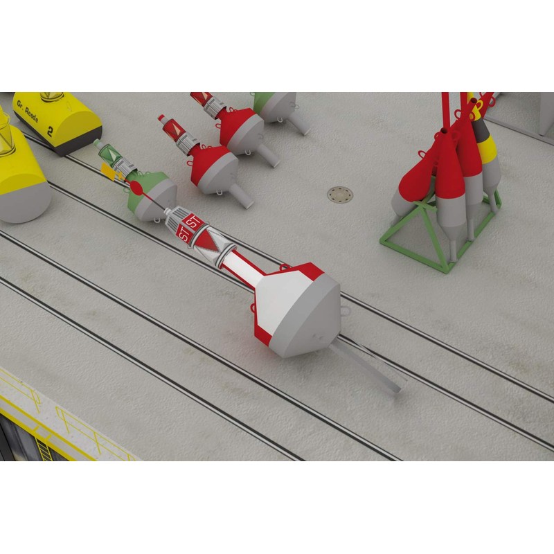 HMV 3480 Cardboard Model Region A - Sea Sign 1