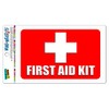 First Aid Kit Vinyl Magnet Sign