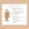 Monin - Almond Syrup, Sweet and Rich Nutty Aroma, Natural